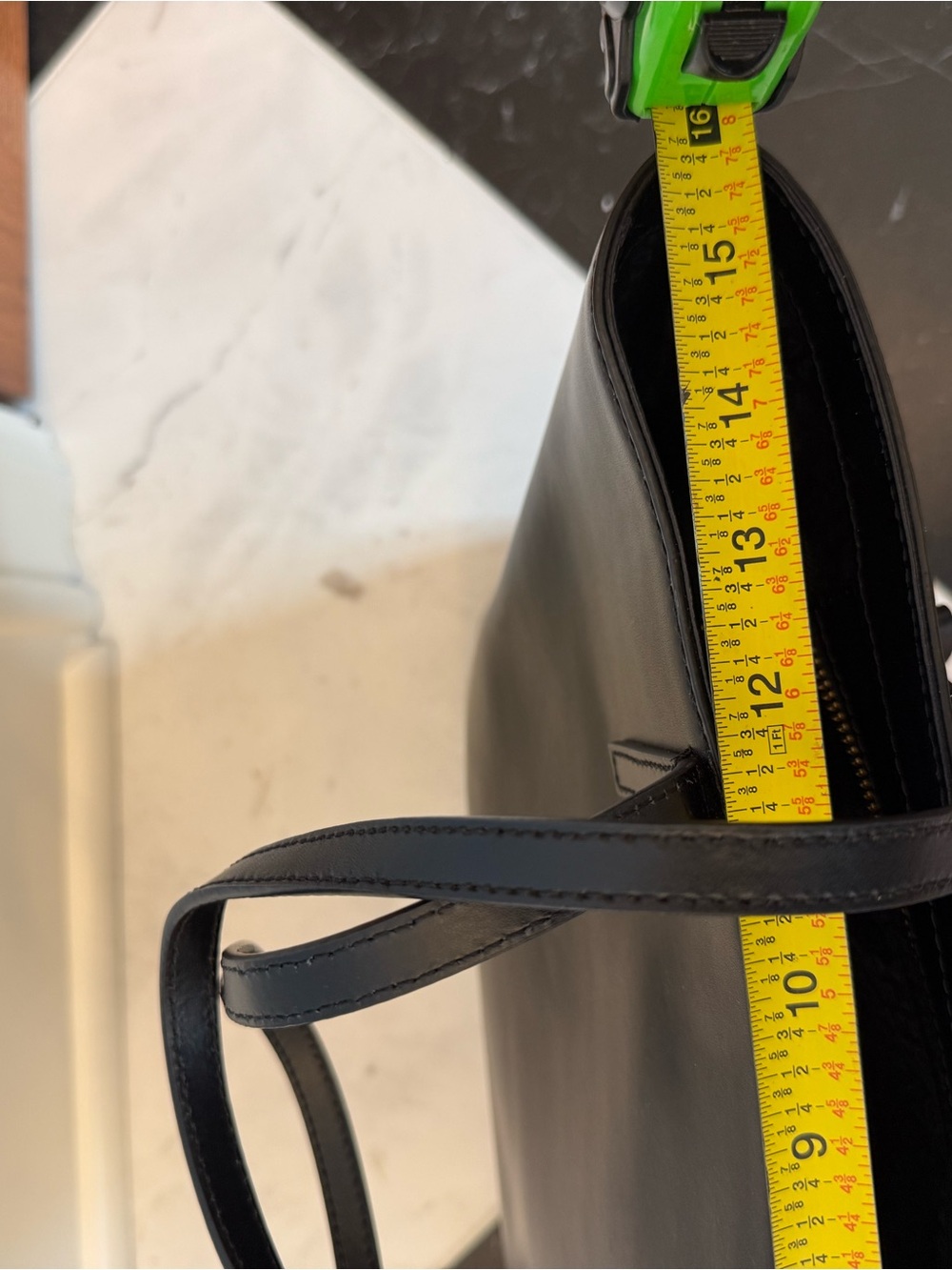 kate spade New York Black Leather Tote Bag - Picture 15 of 15